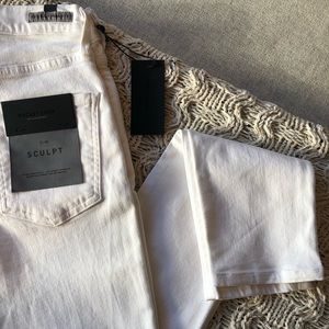 NEW White Citizens of Humanity Rocket Crop mid rise skinny jeans